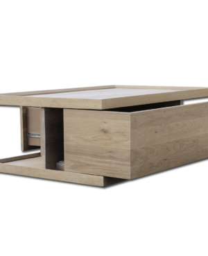 Corner Drawer Coffee Table