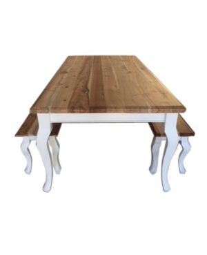 King Louis Diner and Bench Set